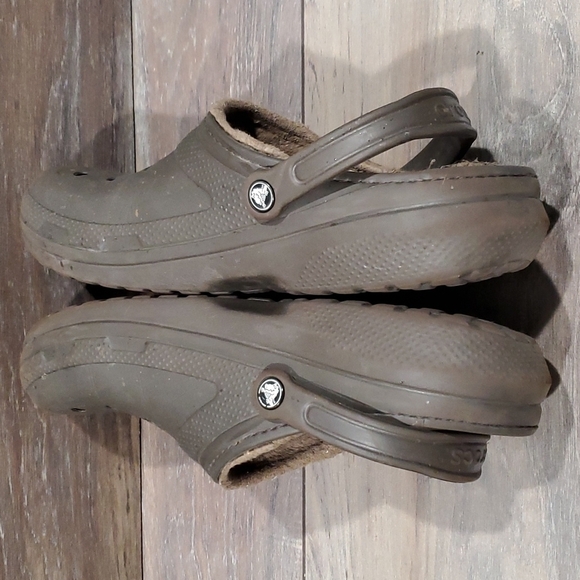 Crocs Men Comfort Insulated lined clogs sz 12 shoes - Picture 6 of 11